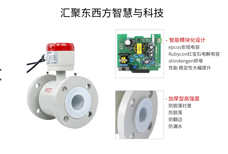 智能电磁流量计产品特点